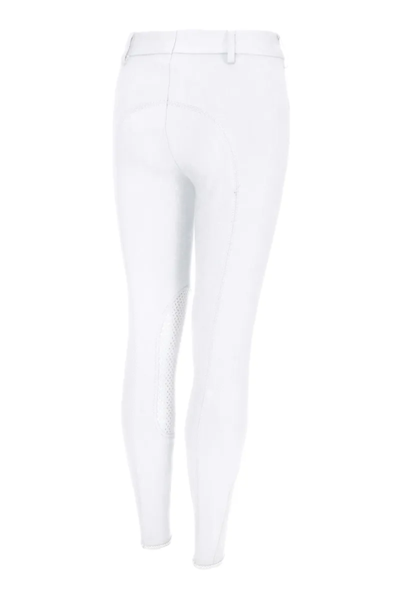 Pikeur Brooklyn Grip Breeches Childs in White-1